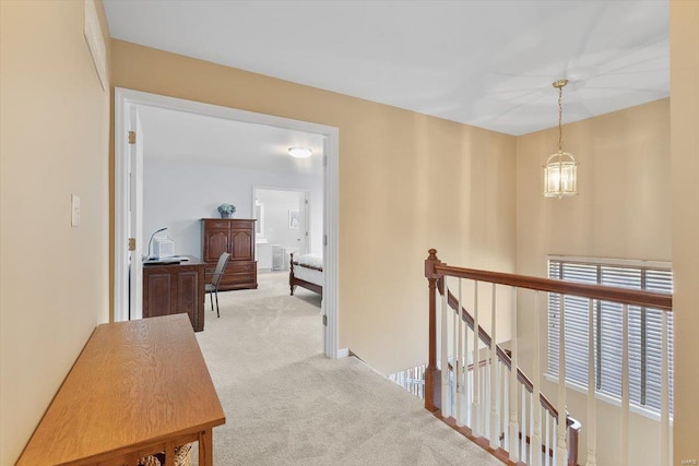 775 Vista Glen Ct, Eureka, MO 63025 - corridor featuring carpet floors and an upstairs landing