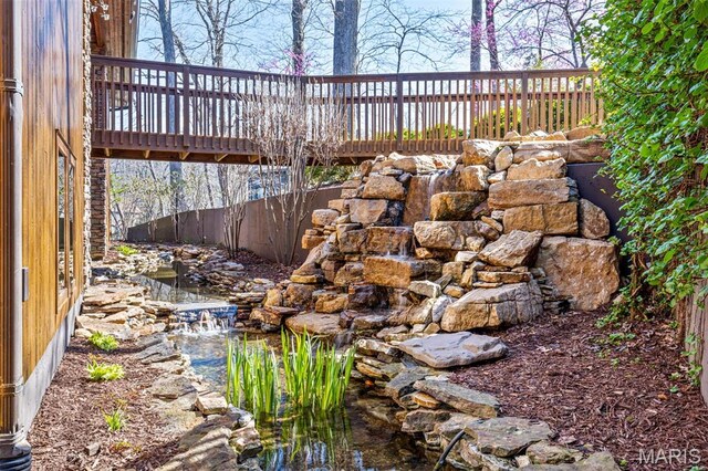 2208 N Konstanz Dr, Innsbrook, MO 63390 - view of yard with fence