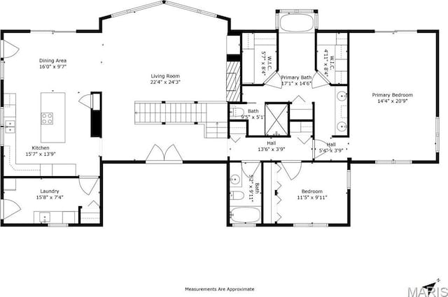2208 N Konstanz Dr, Innsbrook, MO 63390 - home floor plan
