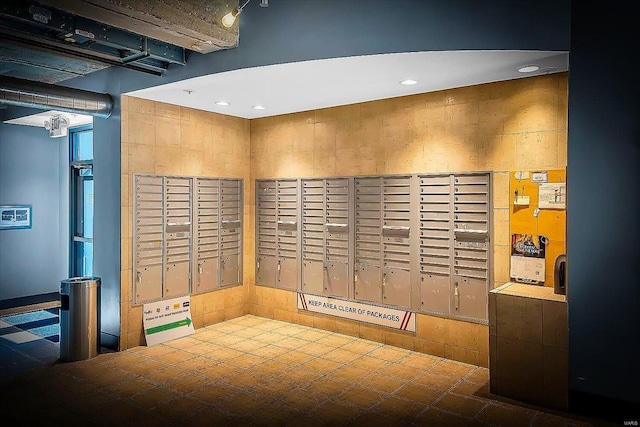 4100 Forest Park Ave Unit 221, Saint Louis, MO 63108 - view of community featuring recessed lighting and mail area