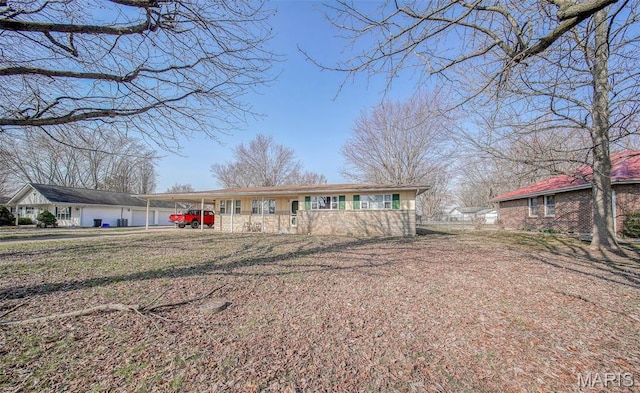 611 N Charles Ave, St James, MO 65559 - view of ranch-style home