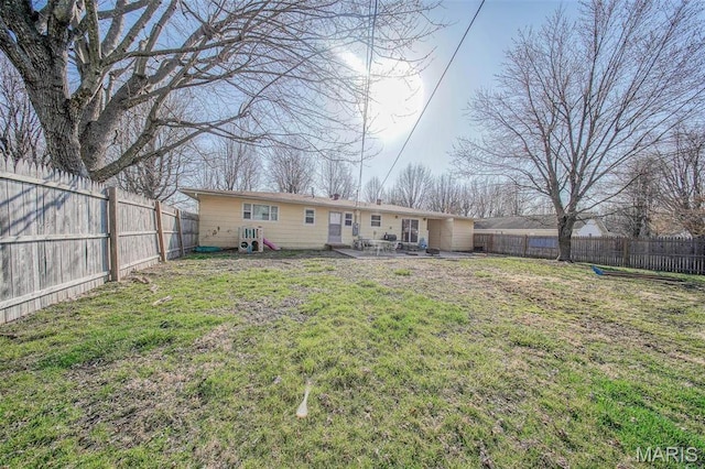 611 N Charles Ave, St James, MO 65559 - back of house featuring a patio area