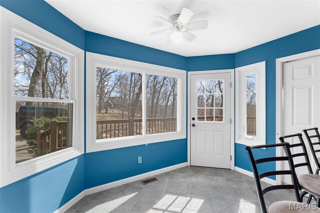 19120 Hawk Mountain Rd, Wildwood, MO 63038 - view of unfurnished sunroom