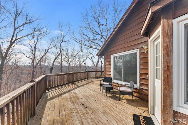 19120 Hawk Mountain Rd, Wildwood, MO 63038 - view of wooden deck
