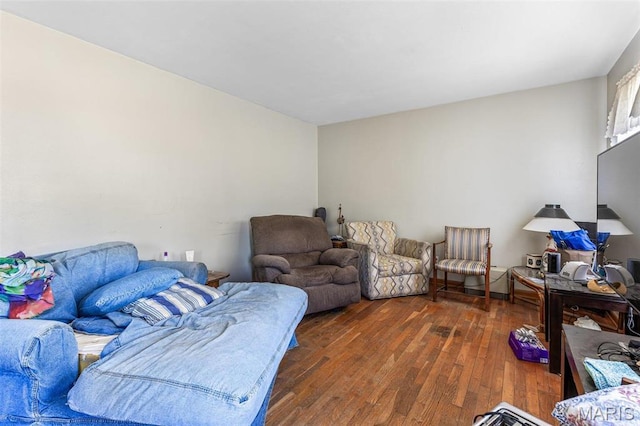 4279 Ee Hwy, Farmington, MO 63640 - living area featuring dark wood-style flooring