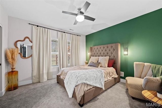3545 Cappeln Osage Rd, Marthasville, MO 63357 - bedroom with carpet flooring and ceiling fan