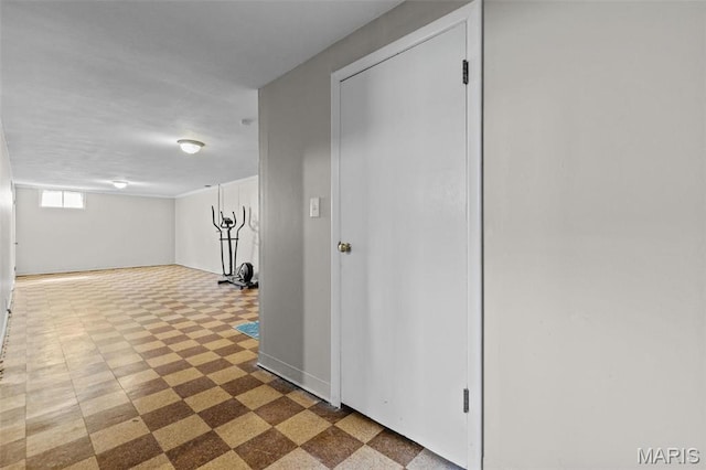 190 Coteau Ln, Florissant, MO 63033 - basement with tile patterned floors