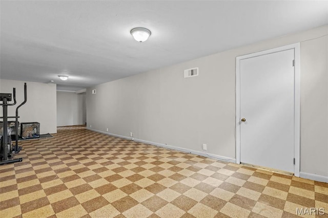 190 Coteau Ln, Florissant, MO 63033 - finished basement featuring baseboards and light floors