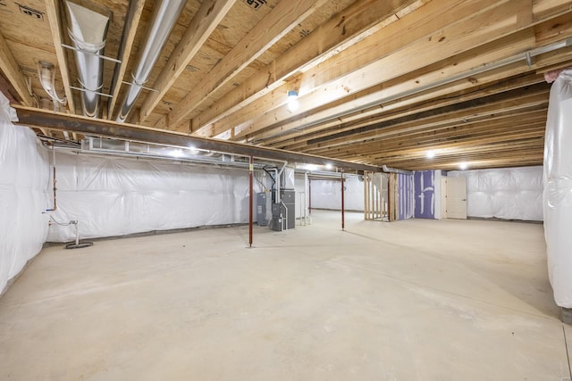 7349 Providence, Edwardsville, IL 62025 - view of unfinished below grade area