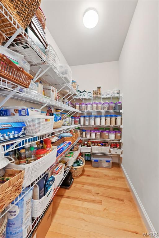view of pantry