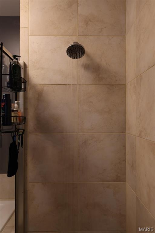 1015 Washington Ave Unit 609, Saint Louis, MO 63101 - bathroom view of a tile shower