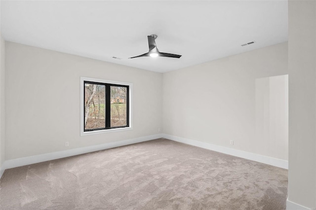 16908 Lewis Spring Farms Rd, Wildwood, MO 63005 - carpeted spare room with ceiling fan and baseboards
