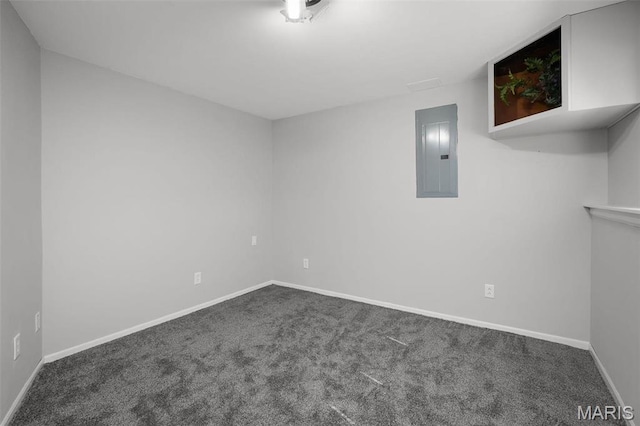 719 Green Ridge Dr, Catawissa, MO 63015 - carpeted empty room featuring electric panel and baseboards