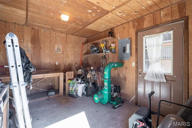 719 Green Ridge Dr, Catawissa, MO 63015 - storage room with electric panel