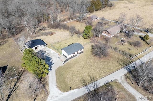 719 Green Ridge Dr, Catawissa, MO 63015 - aerial view of property's location featuring rural landscape