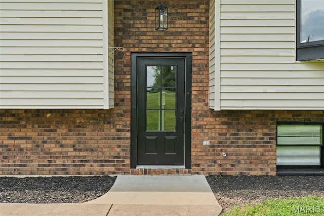719 Green Ridge Dr, Catawissa, MO 63015 - entrance to property with brick siding