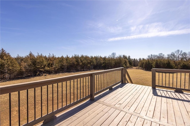 14822 Cedar Cove Pl, New London, MO 63459 - deck with a wooded view