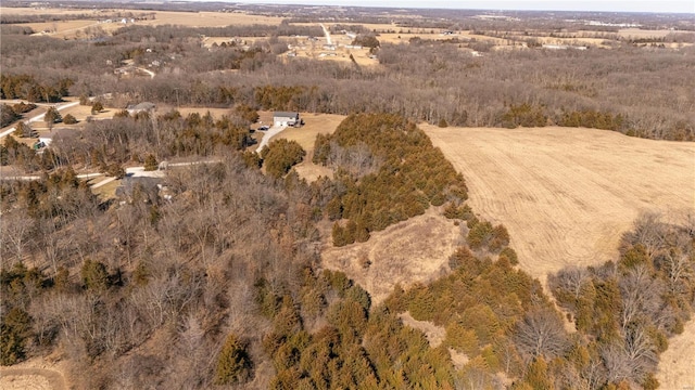 14822 Cedar Cove Pl, New London, MO 63459 - aerial view of property's location featuring rural landscape