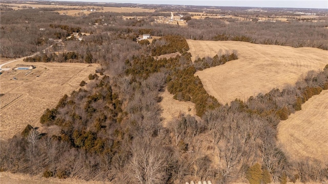 14822 Cedar Cove Pl, New London, MO 63459 - aerial view of property's location with rural landscape