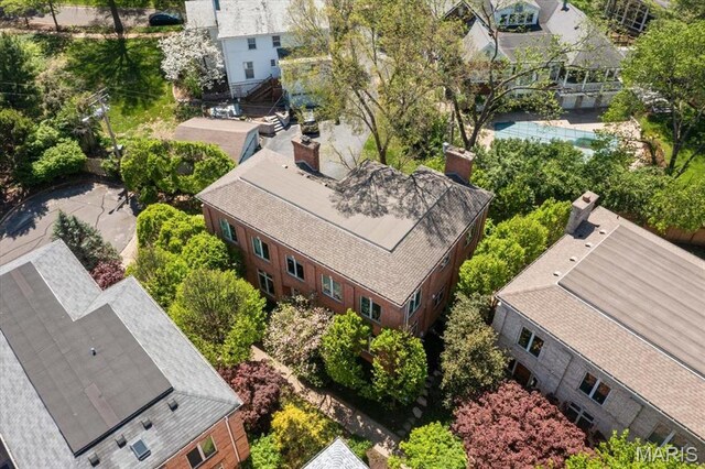 1 W Walinca, Saint Louis, MO 63105 - bird's eye view
