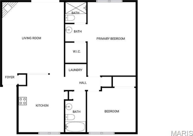 813 Sugar Valley Ct Unit 8, Saint Peters, MO 63376 - floor plan / room layout