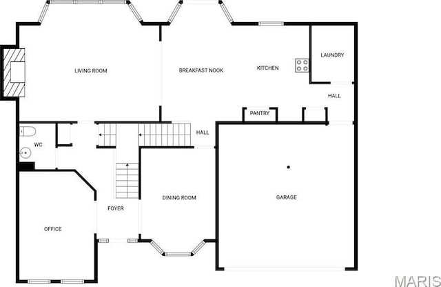878 Legends View Dr, Eureka, MO 63025 - home floor plan