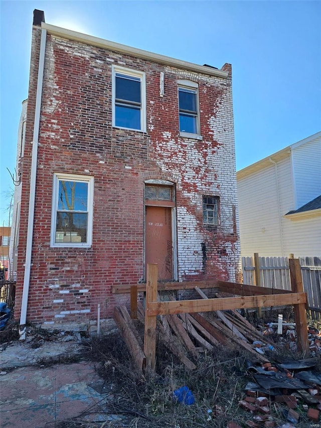4369 Evans Ave, Saint Louis, MO 63113 - multi unit property with fence and brick siding