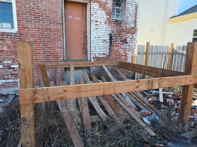4369 Evans Ave, Saint Louis, MO 63113 - exterior view of brick siding and fence