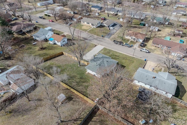 1400 S Jackson St, Salem, MO 65560 - aerial view of property's location with nearby suburban area