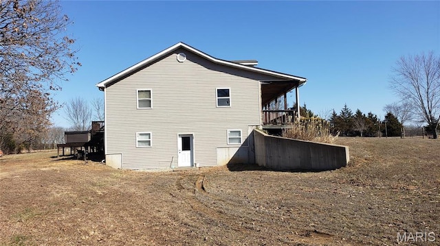 2630 Melody Ln, Cuba, MO 65453 - view of back of house