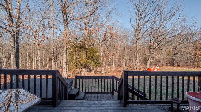 2630 Melody Ln, Cuba, MO 65453 - view of wooden terrace