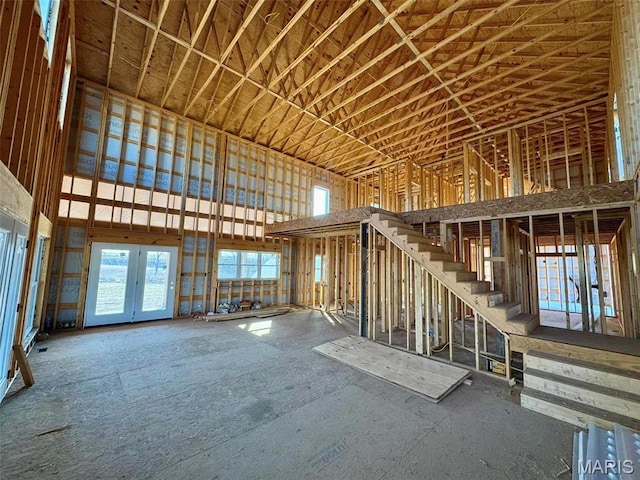 4727 Walnut Creek Dr, Palmyra, MO 63461 - miscellaneous room featuring a high ceiling