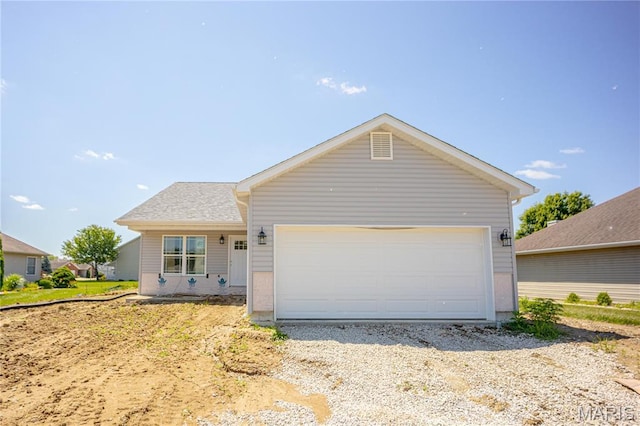 1016 Fox Manor Ct, Staunton, IL 62088 - view of single story home
