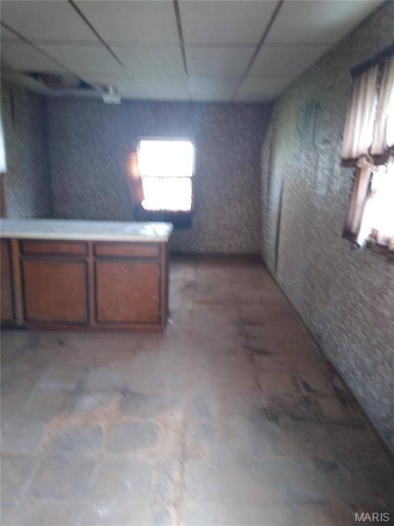 607 E Hancock St, Steeleville, IL 62288 - basement with a drop ceiling