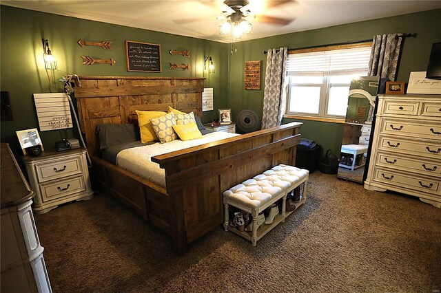 1988 Ripley Route Cc, Doniphan, MO 63935 - bedroom with carpet flooring and ceiling fan