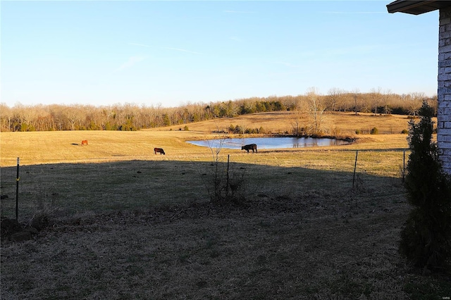 1988 Ripley Route Cc, Doniphan, MO 63935 - view of yard with a water view and fence