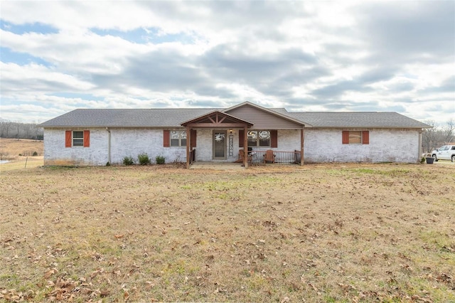 1988 Ripley Route Cc, Doniphan, MO 63935 - ranch-style home with a porch and brick siding