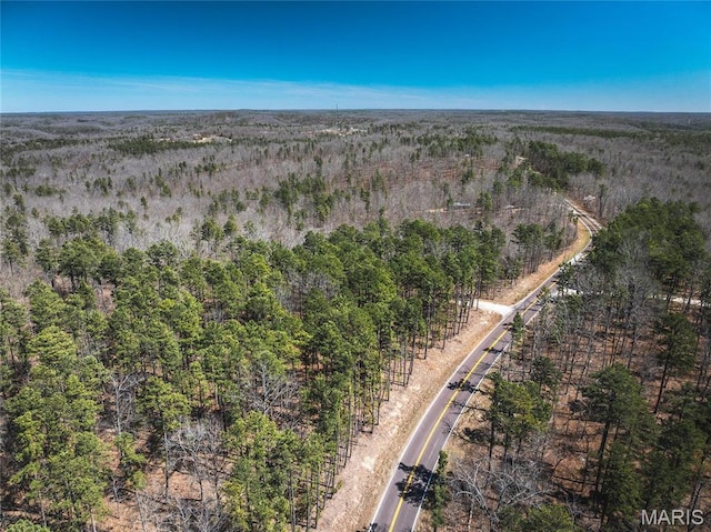 5819 Highway Vv Hwy, Vv, MO 65542 - aerial view of property's location with a forest