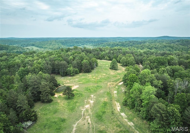 5819 Highway Vv Hwy, Vv, MO 65542 - drone / aerial view of a heavily wooded area
