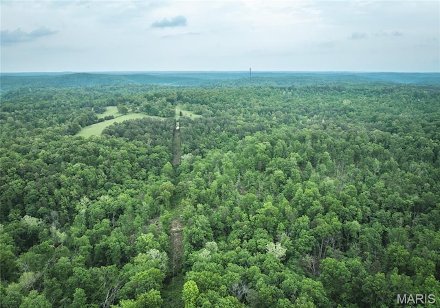 5819 Highway Vv Hwy, Vv, MO 65542 - aerial view of a heavily wooded area