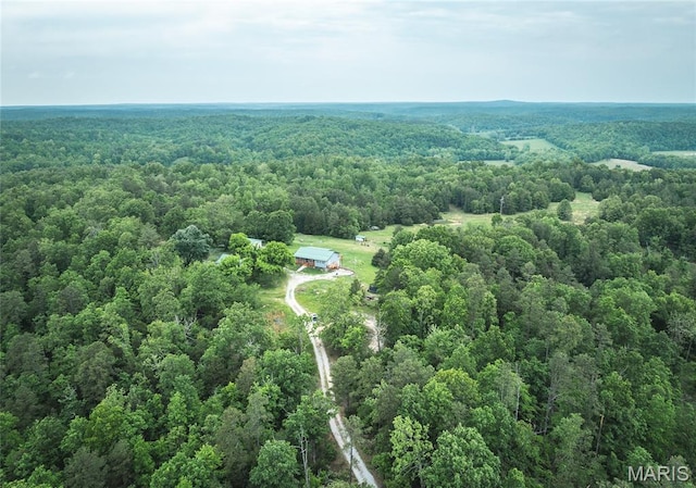 5819 Highway Vv Hwy, Vv, MO 65542 - bird's eye view of a forest