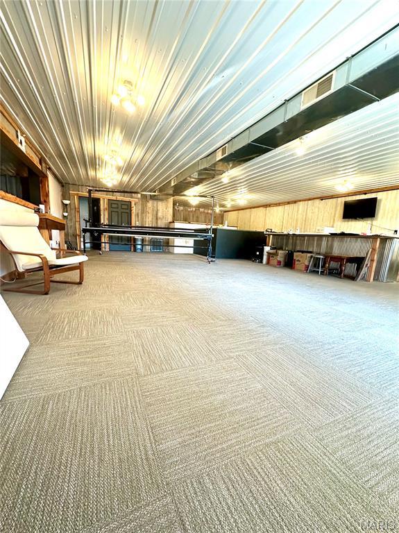 504 Alvarado Ave, Belle, MO 65013 - misc room with carpet