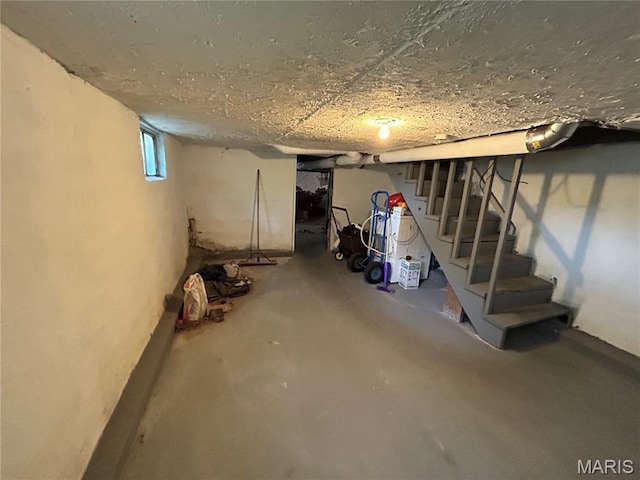 114 Bernhardt Ave, Saint Louis, MO 63121 - basement with stairway