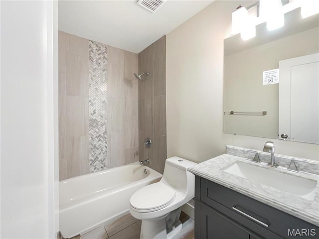 38 N Lang Dr, Ofallon, MO 63366 - full bathroom with vanity and shower / bathtub combination