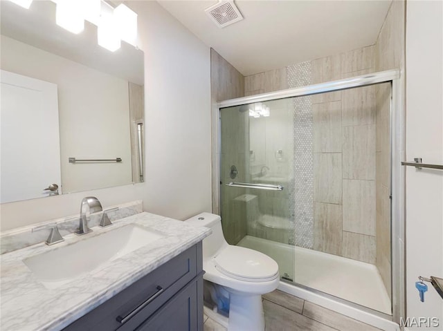 38 N Lang Dr, Ofallon, MO 63366 - bathroom with vanity and a stall shower