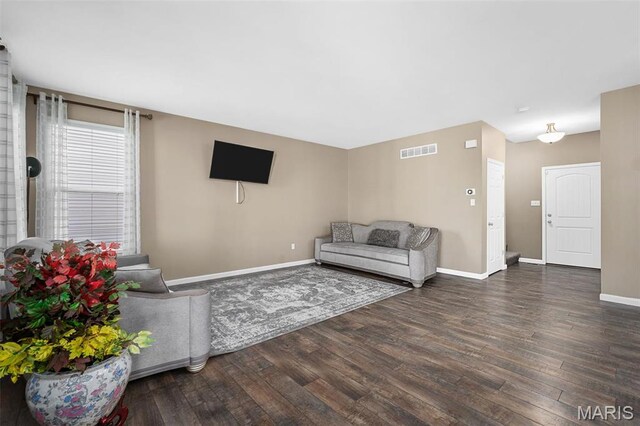 1705 Belleau Wood Dr, Saint Peters, MO 63376 - living area with wood finished floors and baseboards