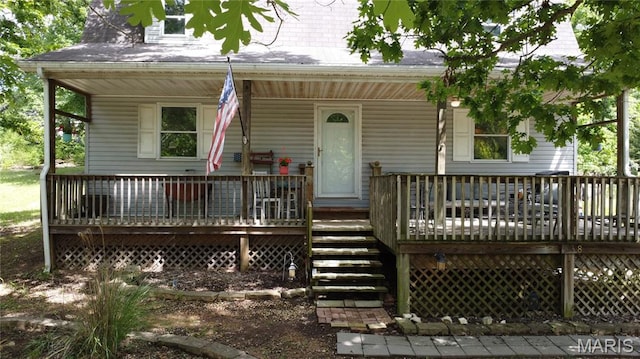 338 Mont Pellier St, Bonne Terre, MO 63628 - view of front of home with stairs