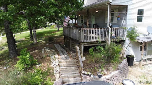 338 Mont Pellier St, Bonne Terre, MO 63628 - view of property exterior with stairs