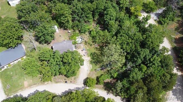 338 Mont Pellier St, Bonne Terre, MO 63628 - aerial view of property and surrounding area