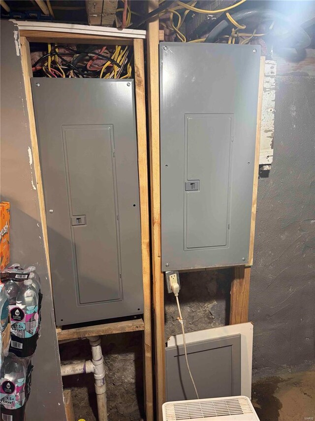 2803 Semple Ave, Saint Louis, MO 63120 - utility room with electric panel